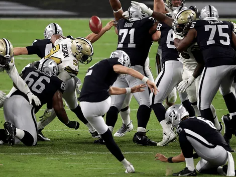 El gol de campo que selló la majestuosa victoria de Las Vegas Raiders