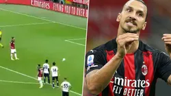 Enorme ejecución de Zlatan Ibrahimovic.