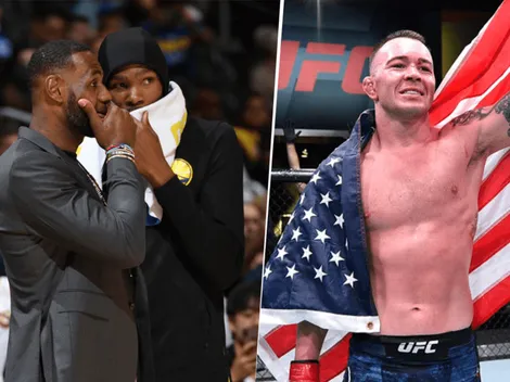 Durant defendió a LeBron y atacó al luchador de UFC que lo llamó cobarde