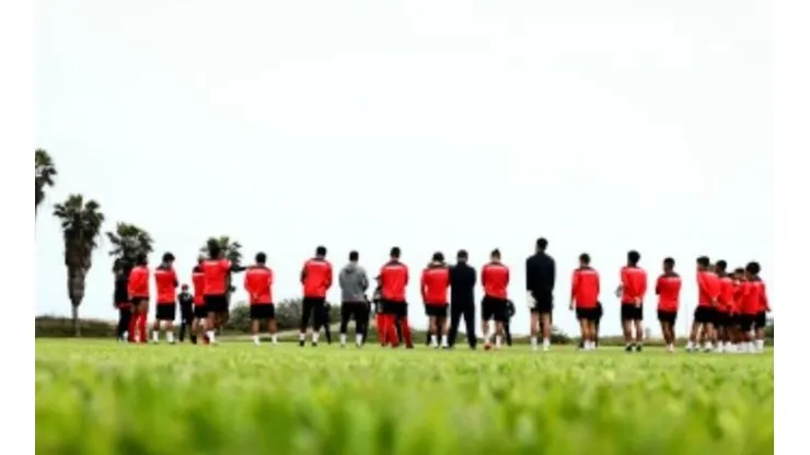Universitario ya está entrenando en Campomar.
