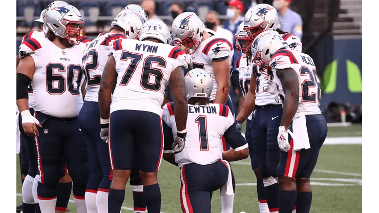 La ofensiva de los New England Patriots (Getty Images)
