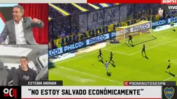 Andrada salió en vivo mientras pagaba sus impuestos y Ruggeri nos hizo llorar