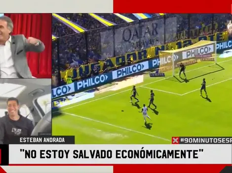 Andrada salió en vivo mientras pagaba sus impuestos y Ruggeri nos hizo llorar