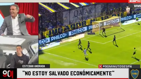 Andrada salió en vivo mientras pagaba sus impuestos y Ruggeri nos hizo llorar