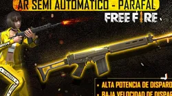 Nueva arma anunciada para Free Fire: PARAFAL ¡AR Semi Automática!