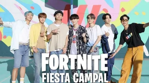 Nuevo concierto en Fortnite: ¡BTS llega a Fiesta Campal!