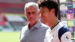 El trolleo de Mourinho a Son en plena entrevista luego de marcar cuatro goles