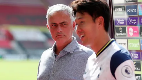 El trolleo de Mourinho a Son en plena entrevista luego de marcar cuatro goles