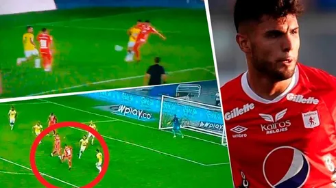 Así fue el primer gol de Rodrígo Ureña como jugador del América de Cali.