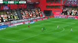 Golazo de Octavio Rivero para Santos Laguna.