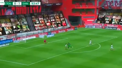 Golazo de Octavio Rivero para Santos Laguna.