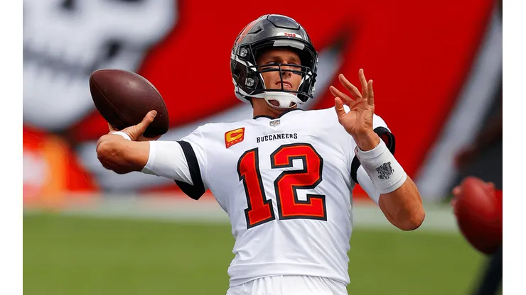 Tom Brady, quarterback de los Buccaneers