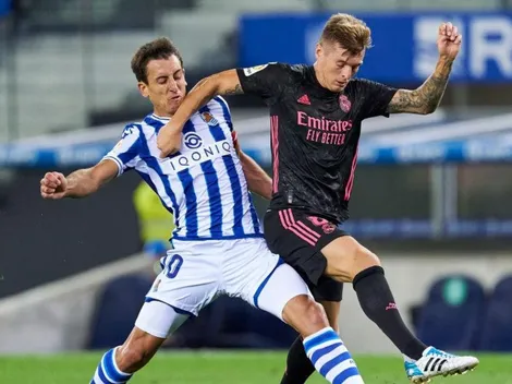 Real Madrid no pudo con Real Sociedad en su debut en La Liga