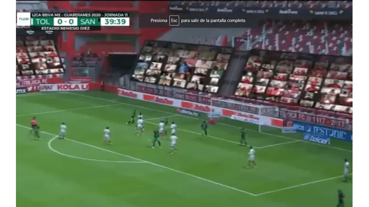 Golazo de Gael Sandoval para Santos Laguna.