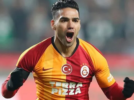 El primero para Jedediah: gol de Radamel Falcao con el Galatasaray