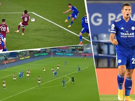 Praet dejó pasar a un rival y sacó un zapatazo letal para marcar un golazo