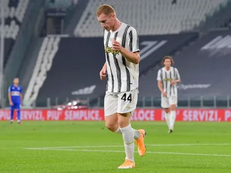 Le pegó con asco y desprecio: tremendo golazo de zurda de Kulusevski para Juventus