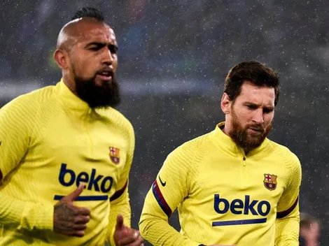 Messi despidió a Arturo Vidal con un hermoso posteo: "Me sorprendiste"