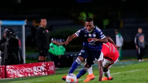 Juan Salazar anotó, pero Millonarios ya pierde 1-2 con Once Caldas