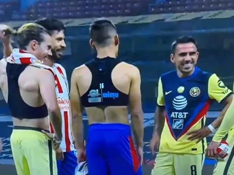La gran polémica: jugadores de Chivas y América intercambiaron playeras