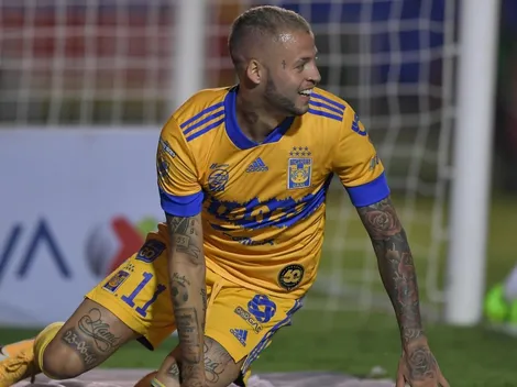 Pura clase: el golazo del Diente López para el 2-0 de Tigres