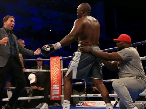 Eddie Hearn cree que Dillian Whyte está tomando un enorme riesgo para su carrera