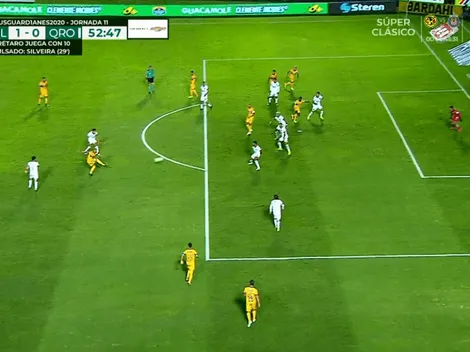 Tigres se adelanta gracias al golazo de Luis Rodríguez