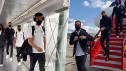 Una falla hidráulica en el avión cambia los planes del Real Madrid