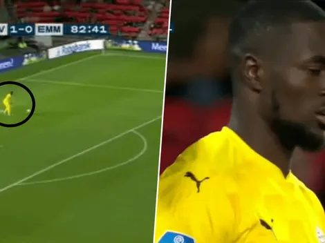Video: el arquero de PSV la quiso parar pero terminó protagonizando un blooper épico
