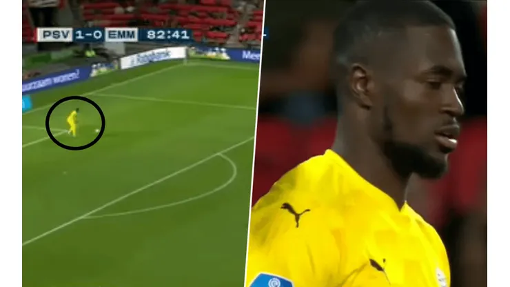 El blooper de Mvogo y su posterior reacción.