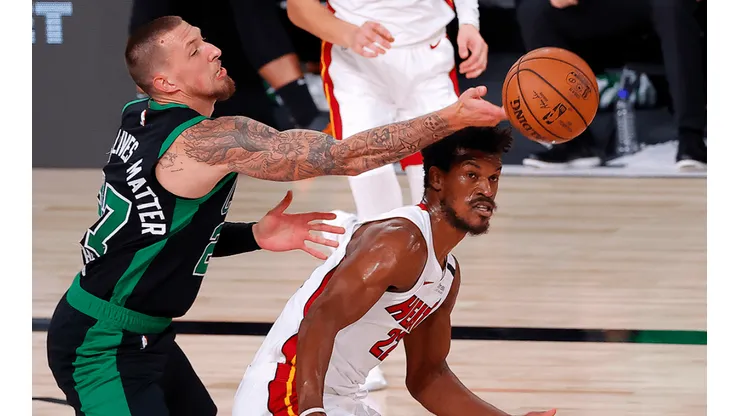 Boston Celtics y Miami Heat disputan las Finales de la Confencia del Este (Getty Images)