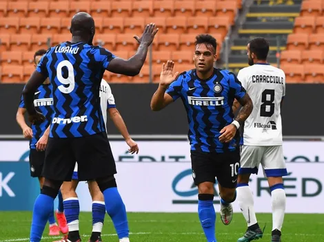 Lautaro Martínez metió un hat-trick con Inter y ya suma 7 goles en 3 partidos