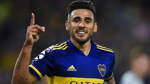 Eduardo Salvio viene de marcarle un doblete a Libertad.