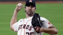 Justin Verlander, lanzador de los Astros (Getty Images)