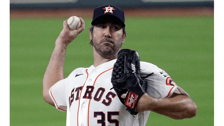 Justin Verlander, lanzador de los Astros (Getty Images)