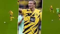 La Bestia Haaland: corrió de un área a otra como un loco para marcar un gol