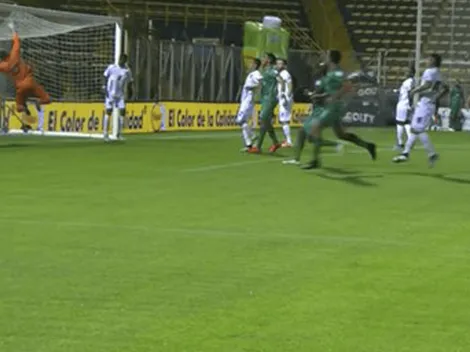 Matías Mier la sacó del estadio con un gol olímpico en el Equidad vs. Chicó