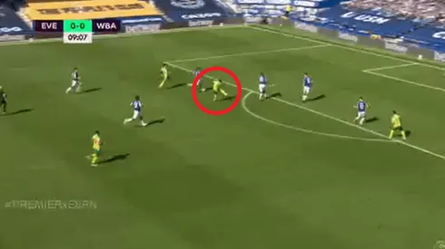 Fallaron James y Mina y el West Bromwich sorprende al Everton con un golazo