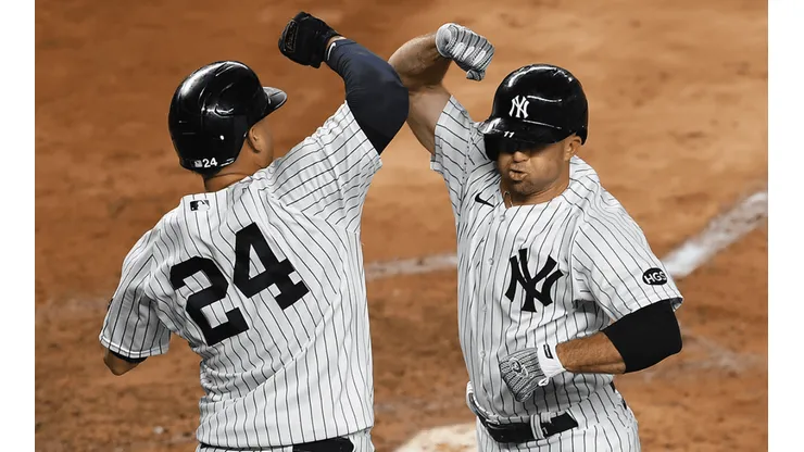 Gary Sánchez y Brett Gardner