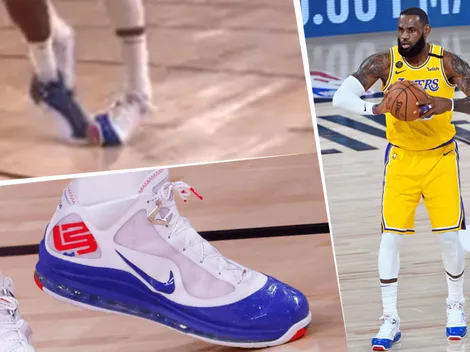 LeBron no se rompe con nada: tremenda torcedura de tobillo