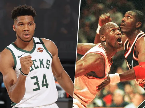 Antetokounmpo iguala el récord que solo tenían Jordan y Olajuwon
