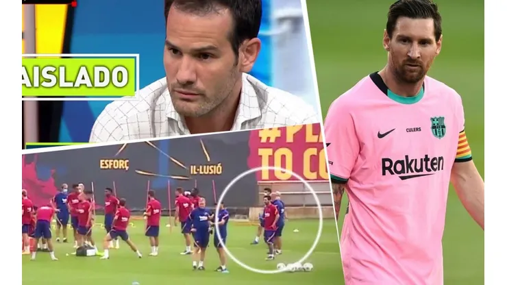 Las imágenes de Messi que preocupan en España: "Distante y aislado"