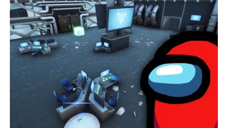 ¡Increíble! Crean un mapa de Among us en Fortnite