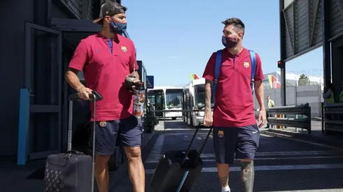 La foto que subió Luis Suárez con Messi en Instagram