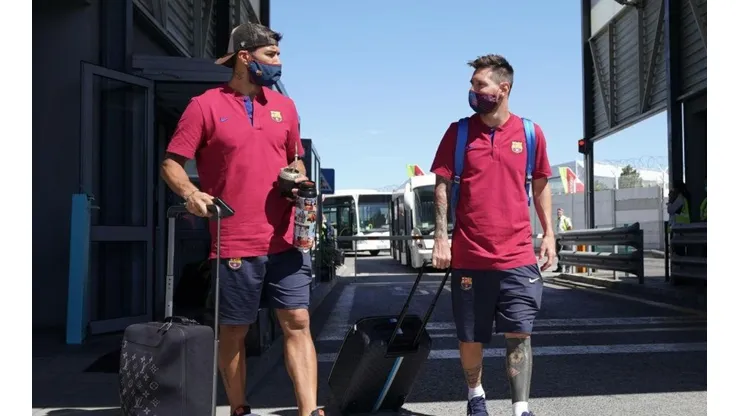 La foto que subió Luis Suárez con Messi en Instagram