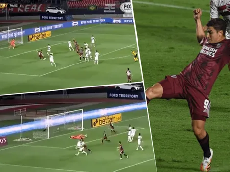 Julián Álvarez sacó un remate letal y le dio el segundo a River en Brasil