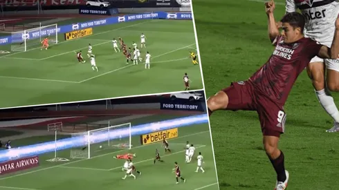 El gol del juvenil Julián Álvarez.