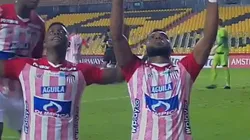 Borja y Viera le dan vida al Junior en la Copa: venció 1-2 a Barcelona