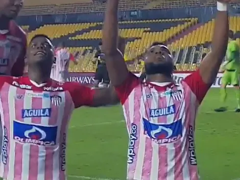 Borja y Viera le dan vida al Junior en la Copa: venció 1-2 a Barcelona