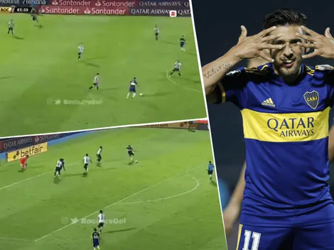 Hermoso pase de Cardona, definición de Salvio y Boca liquidó la noche